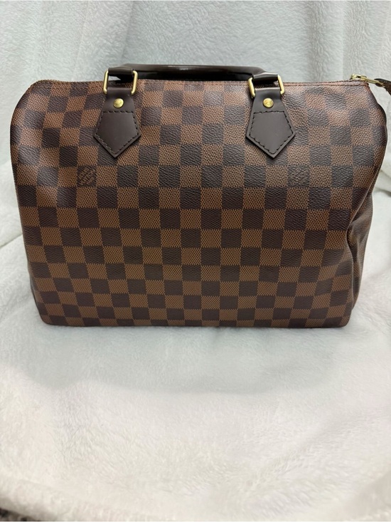 Louis Vuitton Handbags - Louis Vuitton Brown Checkered Top-Handle Satchel